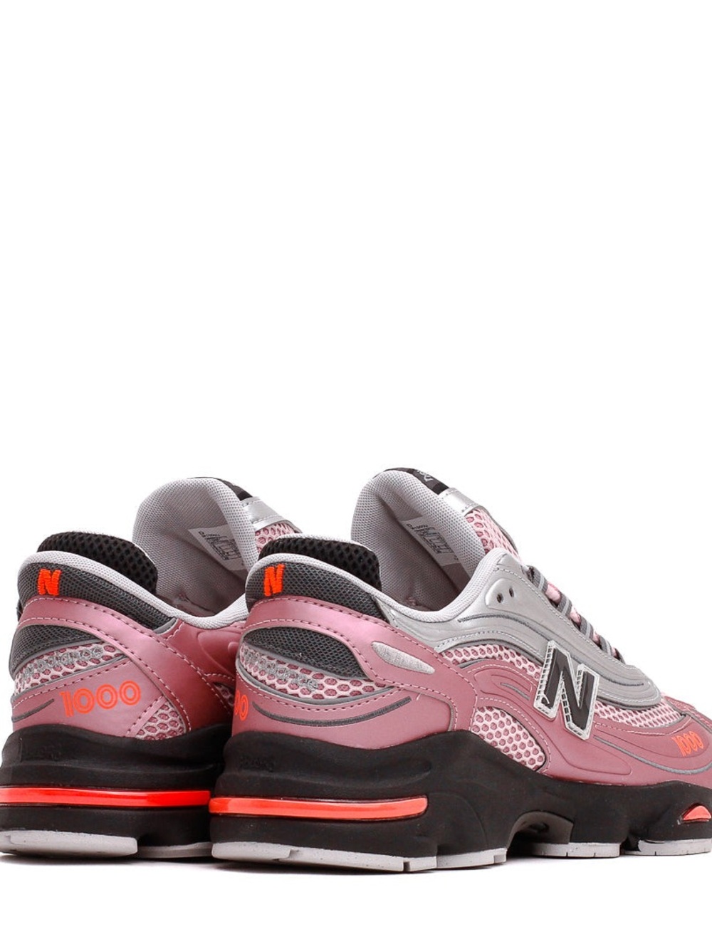 New Balance 1000 Pink Taffy Silver Metallic M1000U Women's 12 / Men's 10.5 NEW - Picture 11 of 16